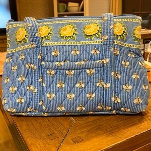 Vera Bradley vintage bumblebee print.